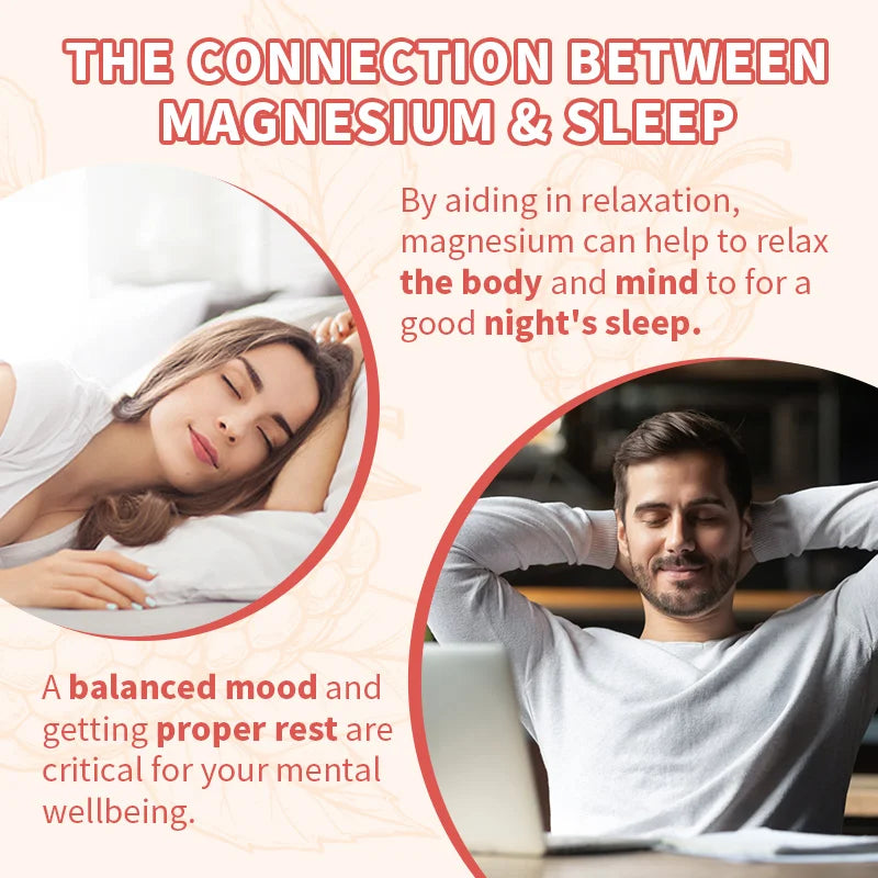 120G magnesium powder mixed with multiple vitamins as an auxiliary and emotional support supplement to relieve stress help sleep