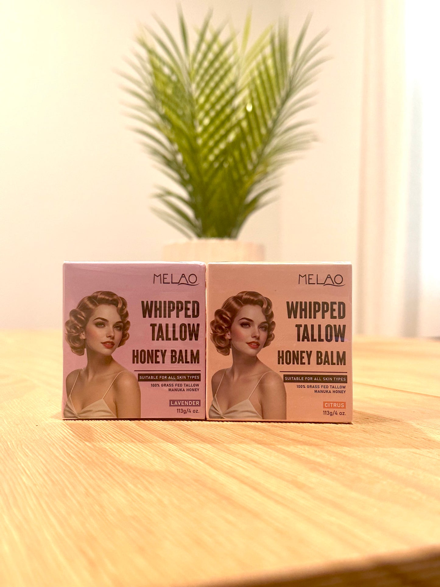 Whipped Tallow Honey Balm With Manuka Honey 4oz / 113g