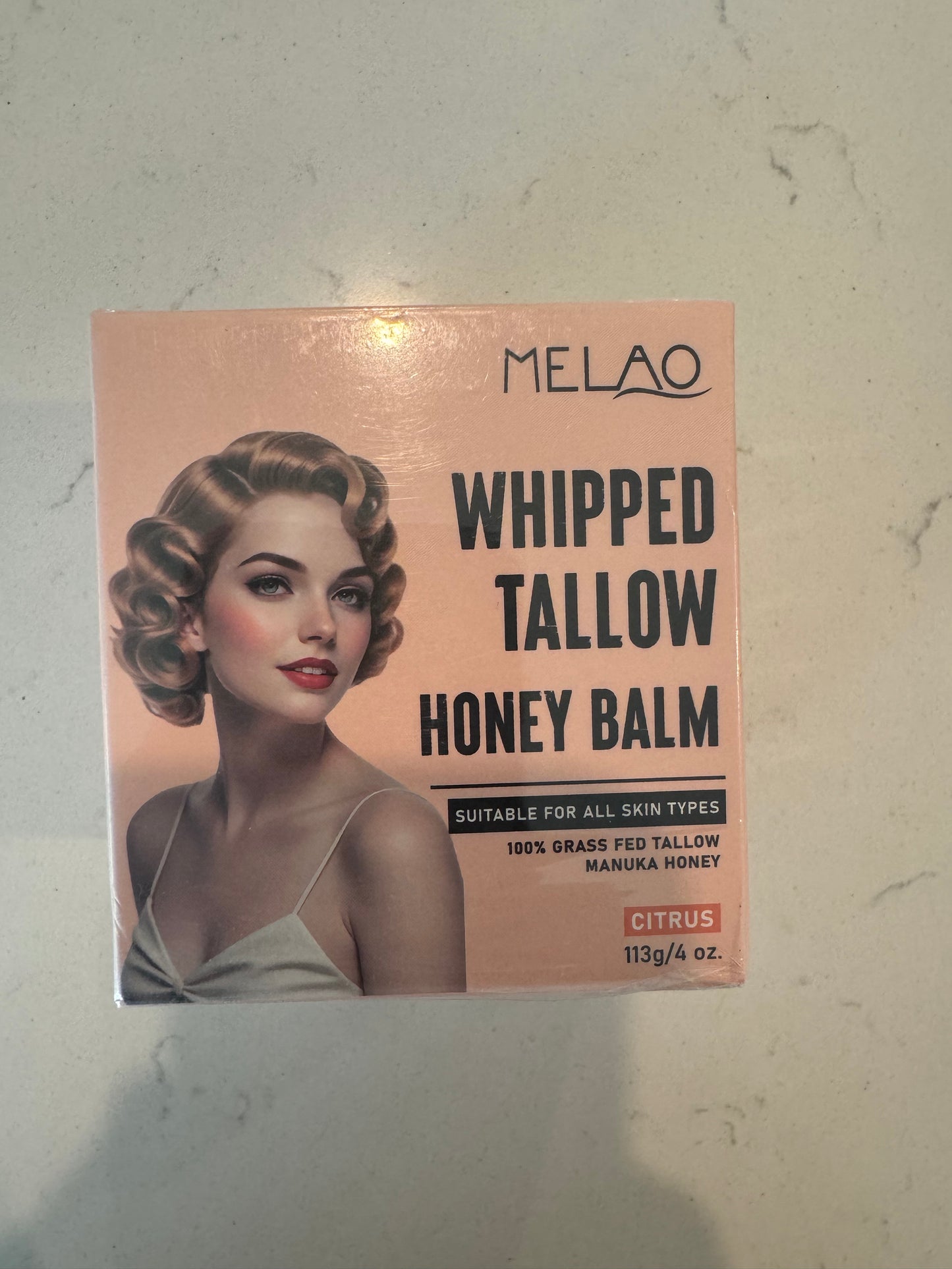 Whipped Tallow Honey Balm With Manuka Honey 4oz / 113g