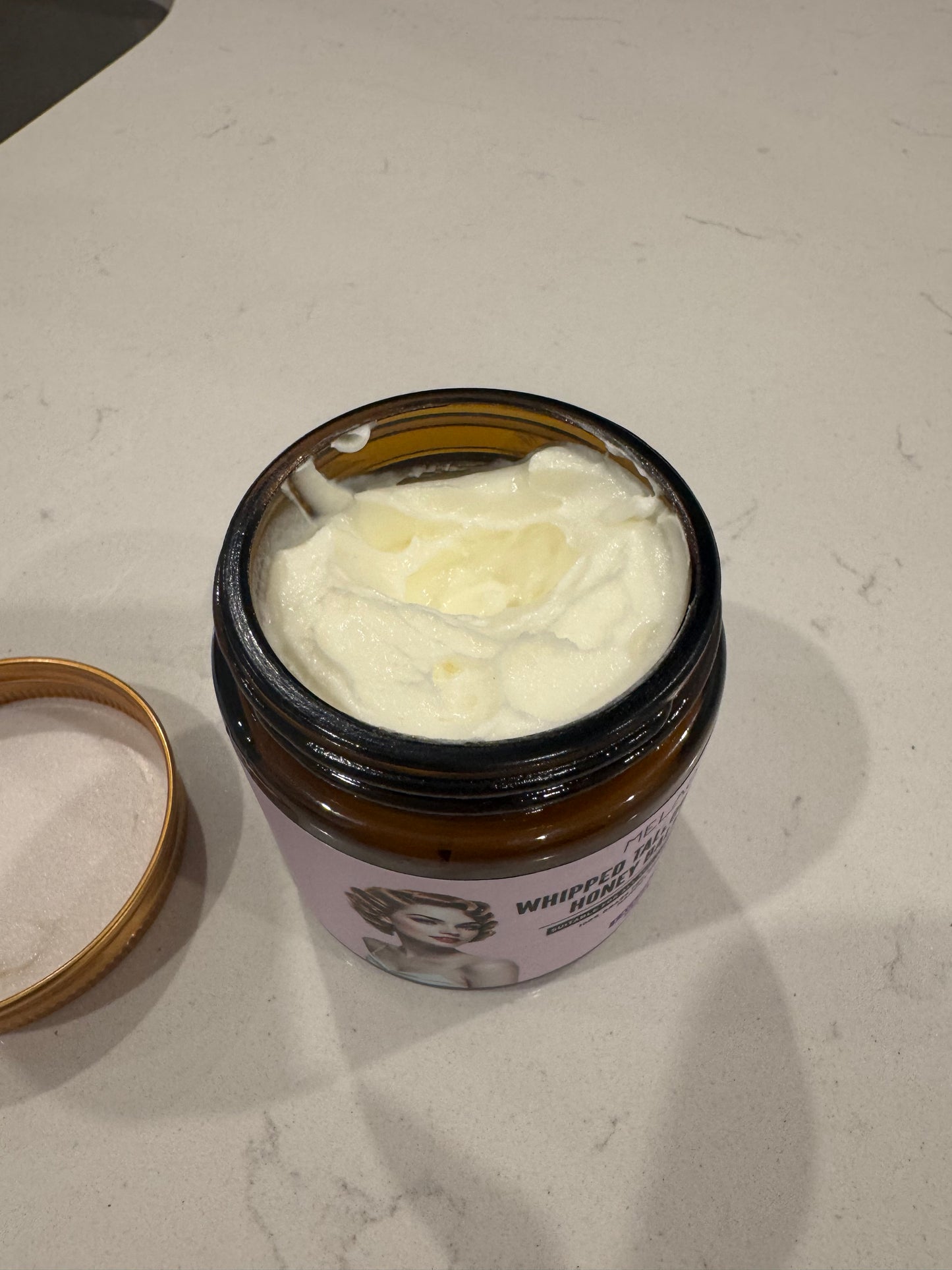Whipped Tallow Honey Balm With Manuka Honey 4oz / 113g