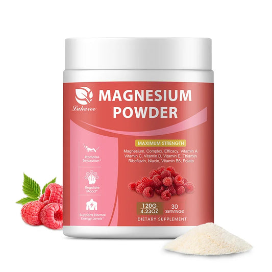 120G magnesium powder mixed with multiple vitamins as an auxiliary and emotional support supplement to relieve stress help sleep